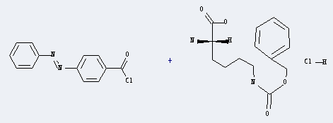 Benzoyl chloride,4-(2-phenyldiazenyl)- is used to produce a-MAPB-e-Z-L-Lys (trans)